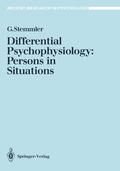 Stemmler |  Differential Psychophysiology: Persons in Situations | Buch |  Sack Fachmedien