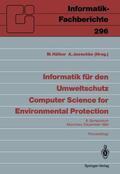 Jaeschke / Hälker |  Informatik für den Umweltschutz / Computer Science for Environmental Protection | Buch |  Sack Fachmedien