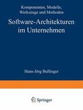Bullinger |  Software-Architekturen im Unternehmen | Buch |  Sack Fachmedien