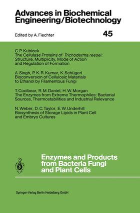 Coolbear / Daniel / Kubicek |  Enzymes and Products from Bacteria Fungi and Plant Cells | Buch |  Sack Fachmedien