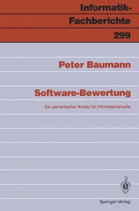 Baumann | Software-Bewertung | Buch | 978-3-540-55151-5 | www.sack.de