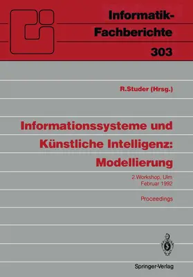 Studer |  Informationssysteme und Künstliche Intelligenz: Modellierung | Buch |  Sack Fachmedien