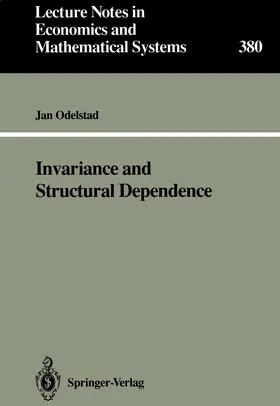 Odelstad |  Invariance and Structural Dependence | Buch |  Sack Fachmedien