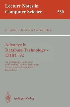 Pirotte / Gottlob / Delobel |  Advances in Database Technology - EDBT '92 | Buch |  Sack Fachmedien