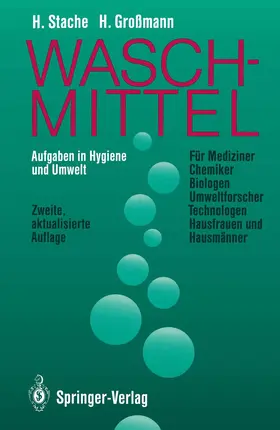 Stache / Großmann | Waschmittel | Buch | 978-3-540-55324-3 | www.sack.de