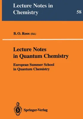 Roos |  Lecture Notes in Quantum Chemistry | Buch |  Sack Fachmedien