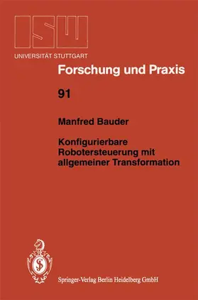 Bauder |  Konfigurierbare Robotersteuerung mit allgemeiner Transformation | Buch |  Sack Fachmedien