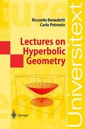 Petronio / Benedetti |  Lectures on Hyperbolic Geometry | Buch |  Sack Fachmedien