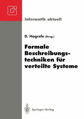 Hogrefe |  Formale Beschreibungstechniken für verteilte Systeme | Buch |  Sack Fachmedien