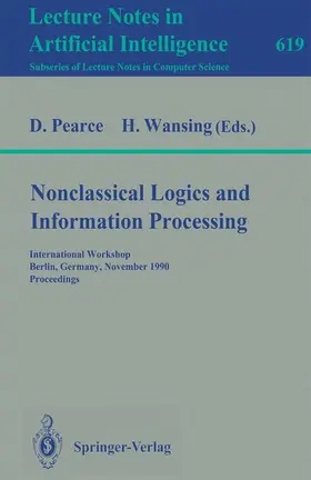 Wansing / Pearce |  Nonclassical Logics and Information Processing | Buch |  Sack Fachmedien