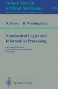 Wansing / Pearce |  Nonclassical Logics and Information Processing | Buch |  Sack Fachmedien