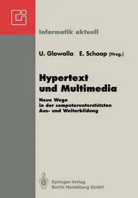 Schoop / Glowalla |  Hypertext und Multimedia | Buch |  Sack Fachmedien