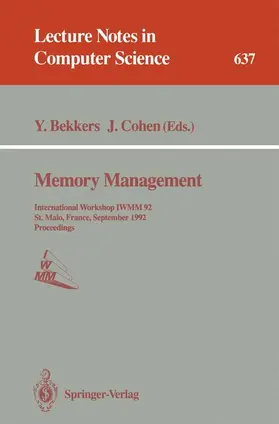 Cohen / Bekkers |  Memory Management | Buch |  Sack Fachmedien