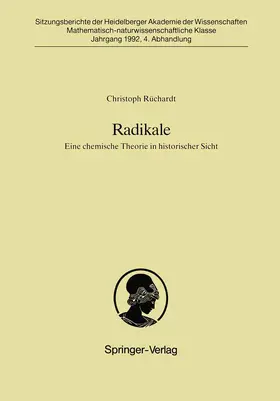 Rüchardt | Radikale | Buch | 978-3-540-56133-0 | www.sack.de