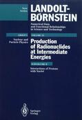  Interactions of Protons with Nuclei (Supplement to I/13a,b,c) | Buch |  Sack Fachmedien