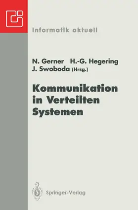 Gerner / Swoboda / Hegering |  Kommunikation in Verteilten Systemen | Buch |  Sack Fachmedien