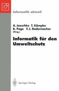Jaeschke / Radermacher / Kämpke |  Informatik für den Umweltschutz | Buch |  Sack Fachmedien