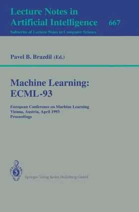 Brazdil |  Machine Learning: ECML-93 | Buch |  Sack Fachmedien