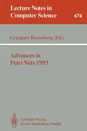 Rozenberg |  Advances in Petri Nets 1993 | Buch |  Sack Fachmedien