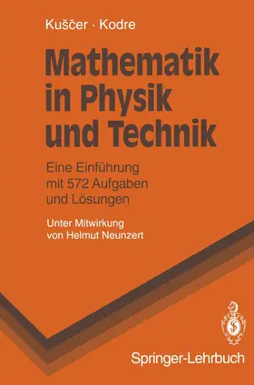 Kuscer / Kodre |  Mathematik in Physik und Technik | Buch |  Sack Fachmedien