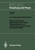 Schließmann |  Rechnergestütztes Bediensystem für einen Telemanipulator zur Sanierung von gemauerten Abwasserkanälen | Buch |  Sack Fachmedien