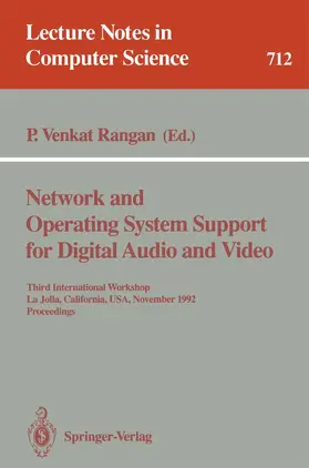 Rangan |  Network and Operating System Support for Digital Audio and Video | Buch |  Sack Fachmedien