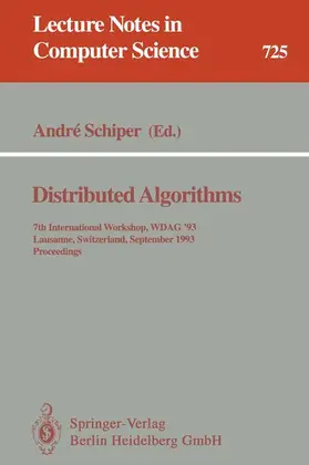 Schiper |  Distributed Algorithms | Buch |  Sack Fachmedien