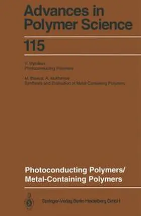  Photoconducting Polymers/Metal-Containing Polymers | Buch |  Sack Fachmedien