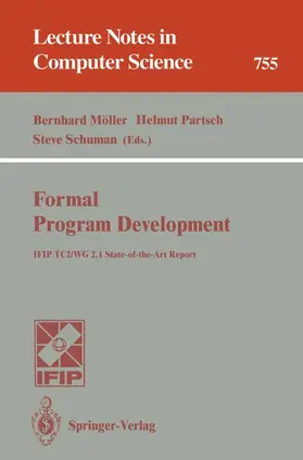 Möller / Schuman / Partsch |  Formal Program Development | Buch |  Sack Fachmedien