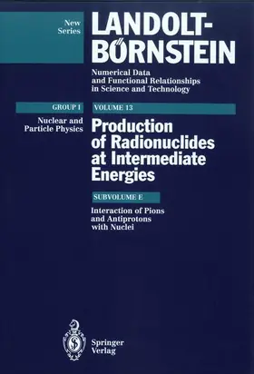  Interactions of Pions and Antiprotons with Nuclei | Buch |  Sack Fachmedien