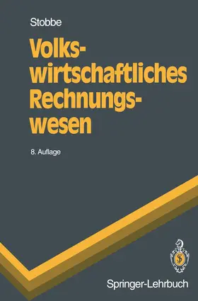 Stobbe |  Volkswirtschaftliches Rechnungswesen | Buch |  Sack Fachmedien