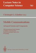 Günther |  Mobile Communications - Advanced Systems and Components | Buch |  Sack Fachmedien