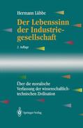 Lübbe |  Der Lebenssinn der Industriegesellschaft | Buch |  Sack Fachmedien