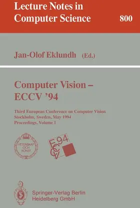 Eklundh |  Computer Vision - ECCV '94 | Buch |  Sack Fachmedien
