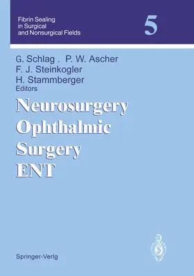 Schlag / Ascher / Steinkogler |  Neurosurgery Ophthalmic Surgery ENT | Buch |  Sack Fachmedien