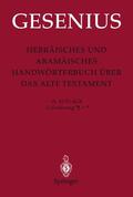 Gesenius / Donner / Meyer |  Hebräisches und Aramäisches Handwörterbuch über das Alte Testament | Buch |  Sack Fachmedien