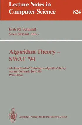 Skyum / Schmidt |  Algorithm Theory - SWAT '94 | Buch |  Sack Fachmedien