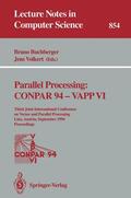 Buchberger / Volkert |  Parallel Processing: CONPAR 94. VAPP VI | Buch |  Sack Fachmedien