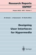 Schuler / Streitz / Hannemann |  Designing User Interfaces for Hypermedia | Buch |  Sack Fachmedien