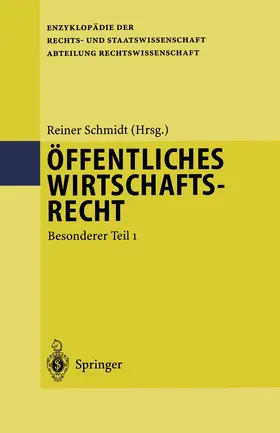 Schmidt |  Öffentliches Wirtschaftsrecht | Buch |  Sack Fachmedien