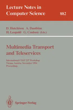 Hutchison / Coulson / Danthine |  Multimedia Transport and Teleservices | Buch |  Sack Fachmedien