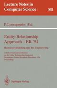 Loucopoulos |  Entity-Relationship Approach - ER '94. Business Modelling and Re-Engineering | Buch |  Sack Fachmedien