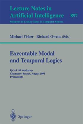 Owens / Fisher | Executable Modal and Temporal Logics | Buch | 978-3-540-58976-1 | sack.de