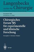 Hierholzer / Seifert / Hartel |  Chirurgisches Forum ¿95 für experimentelle und klinische Forschung | Buch |  Sack Fachmedien