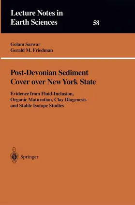 Friedman / Sarwar |  Post-Devonian Sediment Cover over New York State | Buch |  Sack Fachmedien