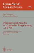 Rossi / Montanari |  Principles and Practice of Constraint Programming - CP '95 | Buch |  Sack Fachmedien