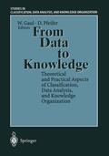 Pfeifer / Gaul |  From Data to Knowledge | Buch |  Sack Fachmedien
