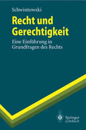 Schwintowski |  Recht und Gerechtigkeit | Buch |  Sack Fachmedien