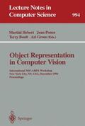 Hebert / Gross / Ponce |  Object Representation in Computer Vision | Buch |  Sack Fachmedien