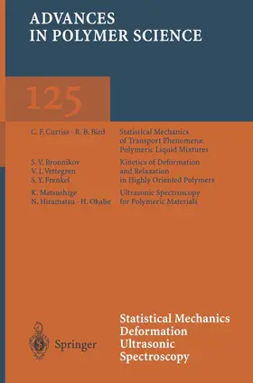  Statistical Mechanics Deformation Ultrasonic Spectroscopy | Buch |  Sack Fachmedien